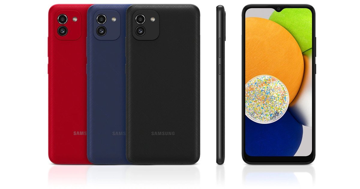 Samsung представила доступный смартфон Galaxy A03 с мощной камерой