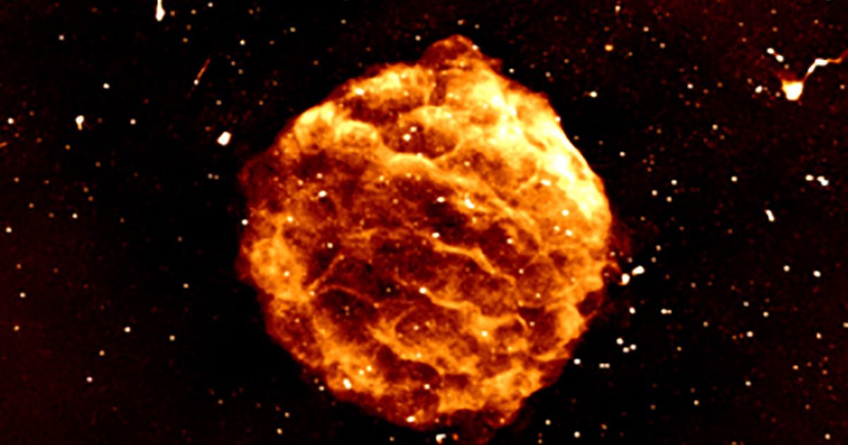 Суперкомпьютер за день воссоздал фото взрыва сверхновой звезды