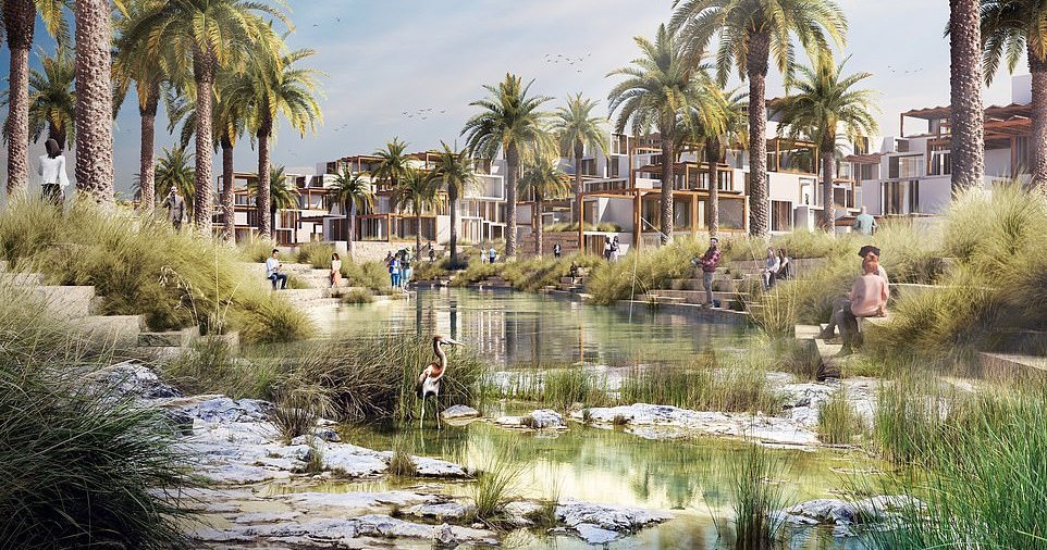 Экологичный мегаполис в виде гигантского цветка построят в Кувейте. Фото